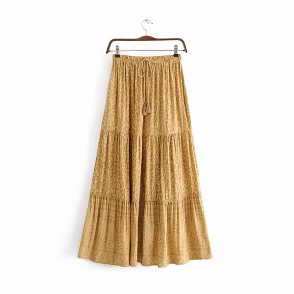 Boho Gypsy Wild Skirt - Picture 9 of 12